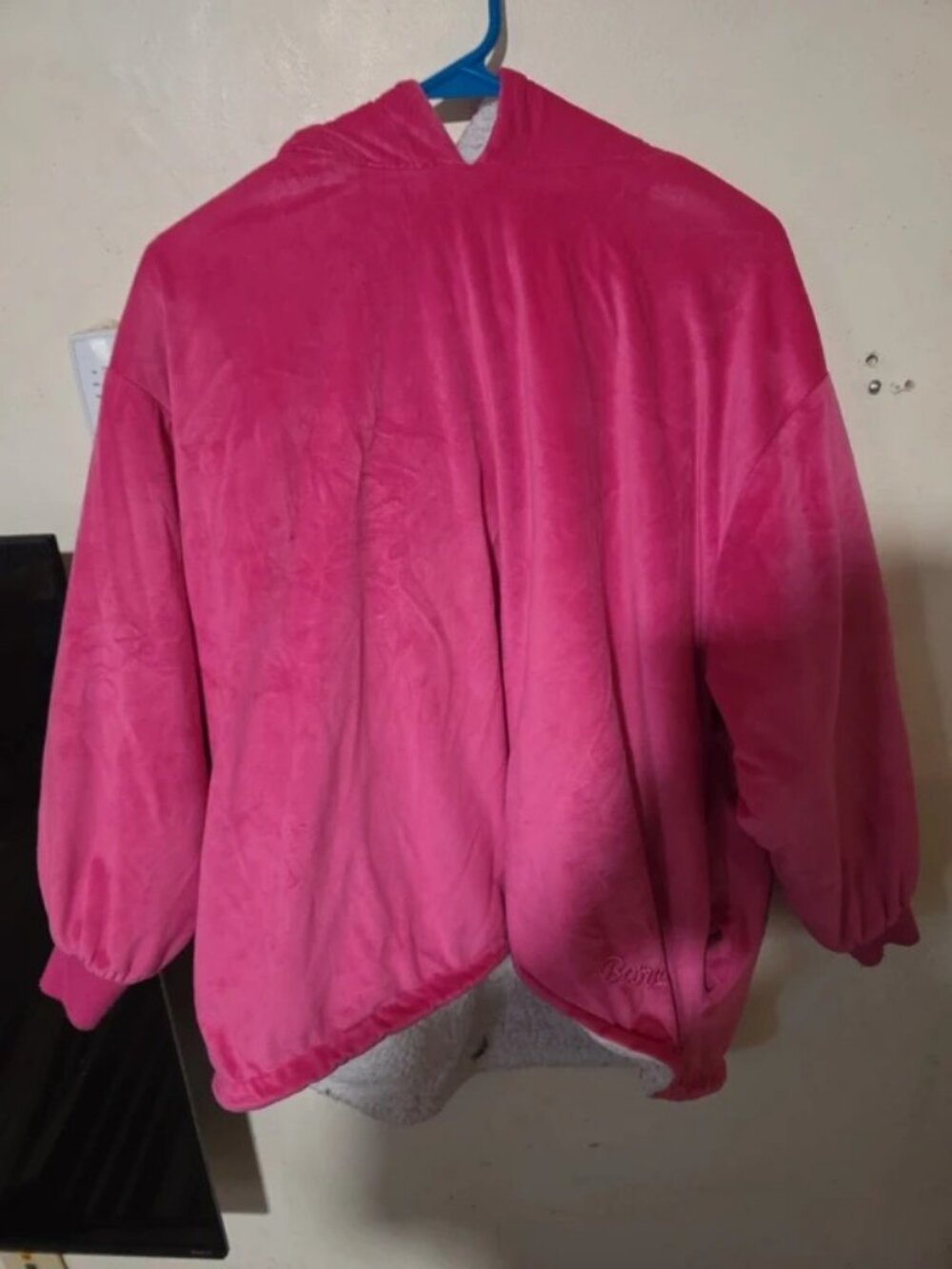 Pullover blanket jacket